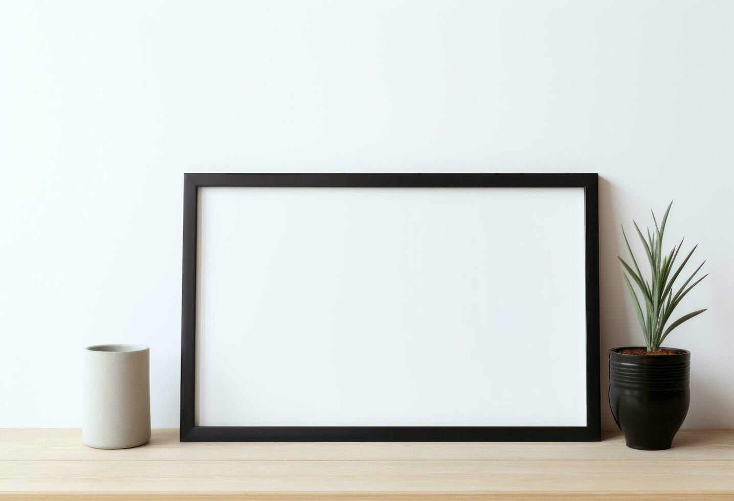 branco Preto quadro, Armação com em branco quadrado em branco para a quadro, Armação foto