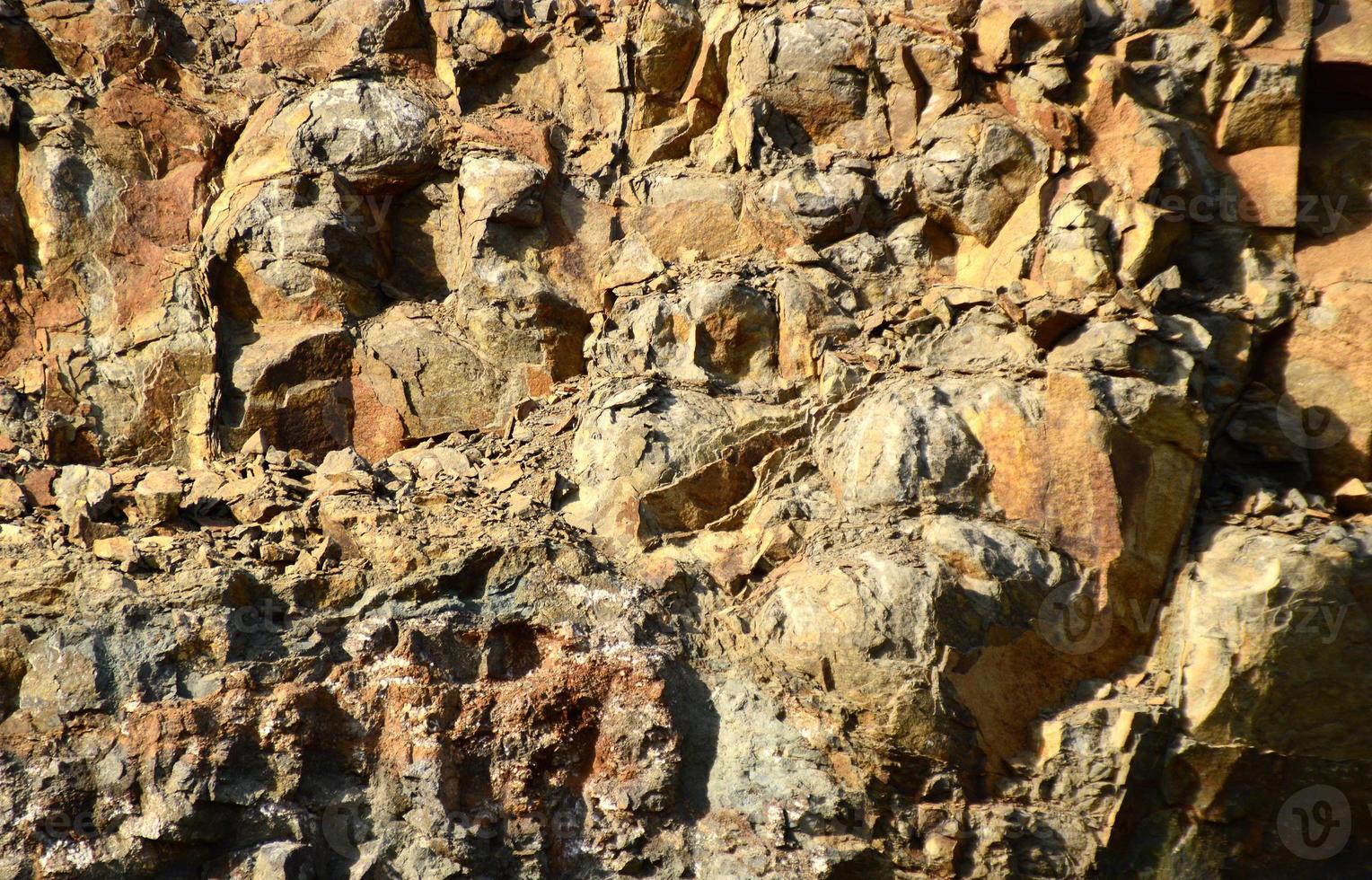 textura de pedra perfeita. close-up de pedra foto