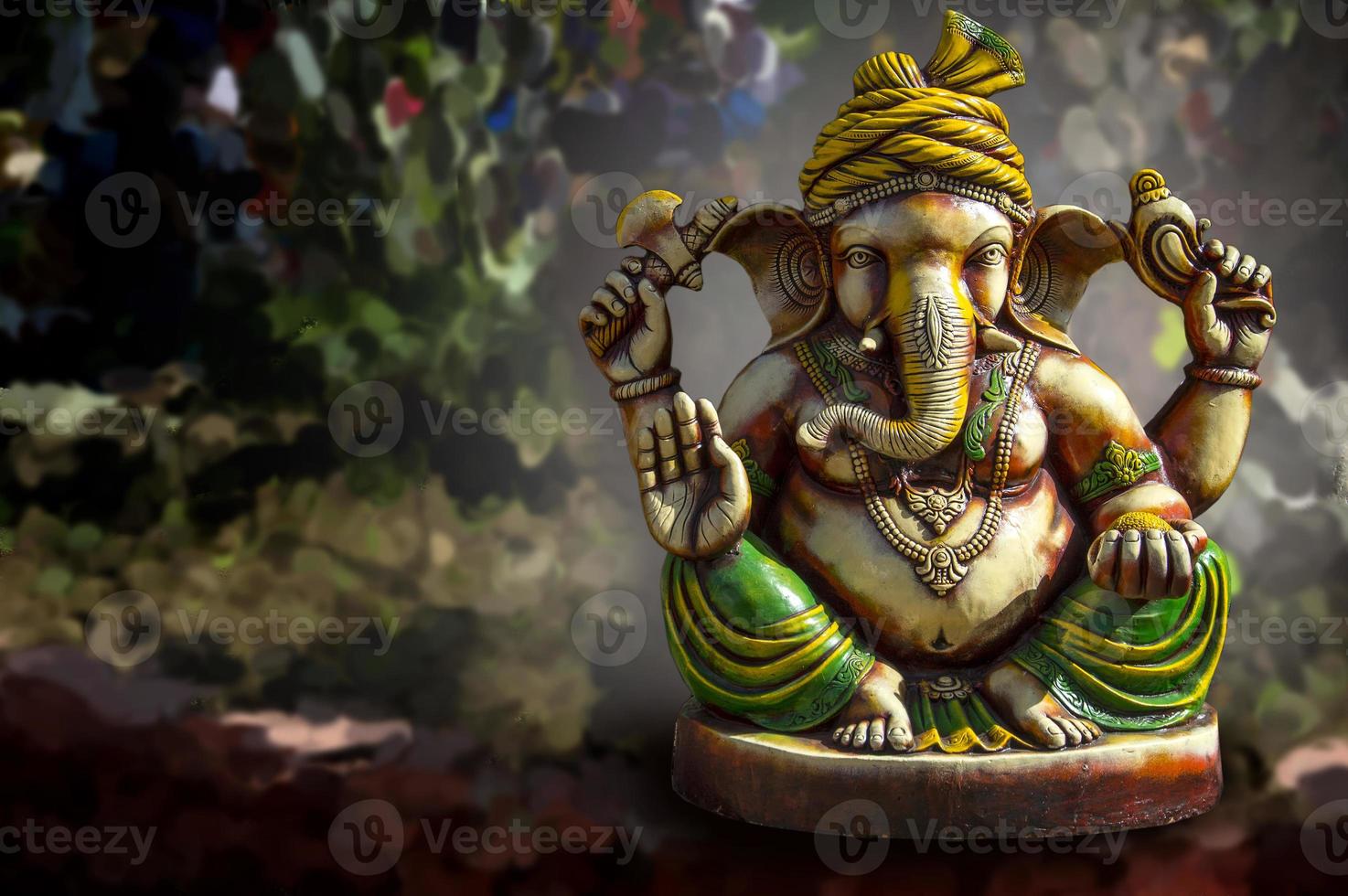 deus hindu ganesha. ídolo ganesha. foto