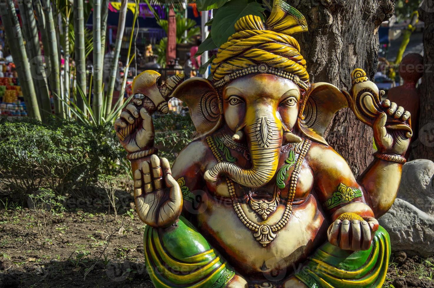 deus hindu ganesha. ídolo ganesha. foto