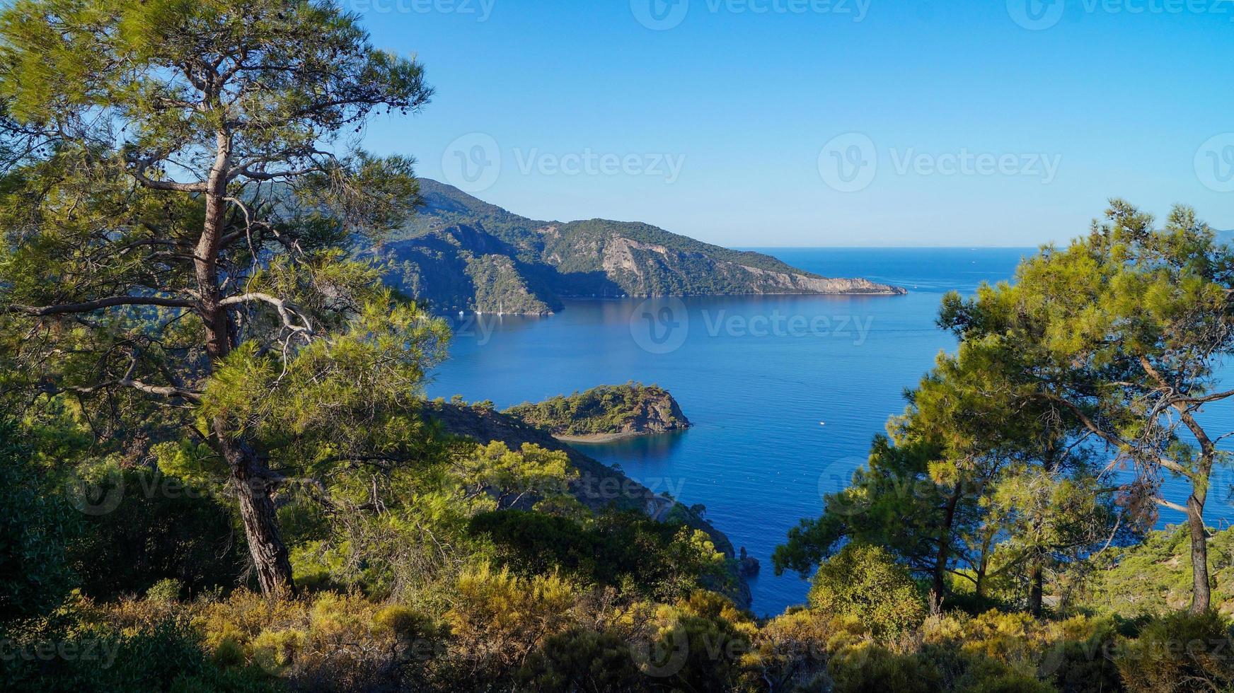 vistas matinais de Fethiye foto