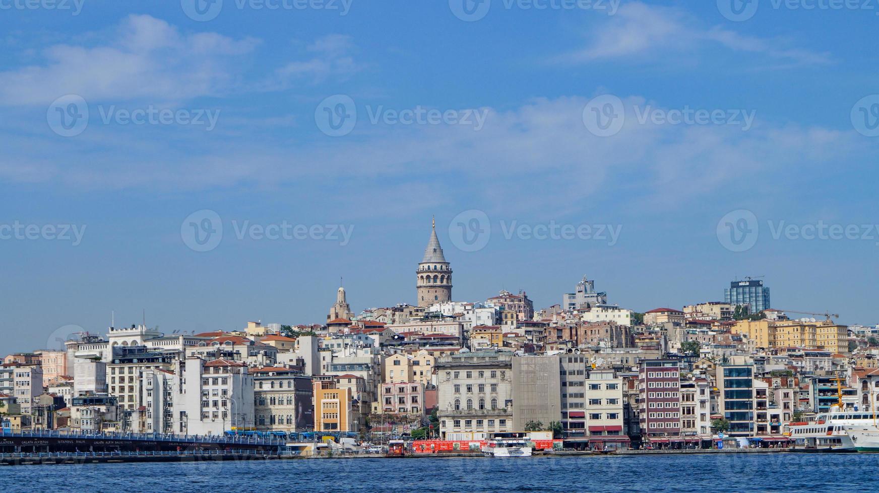 vistas da cidade de Istambul foto