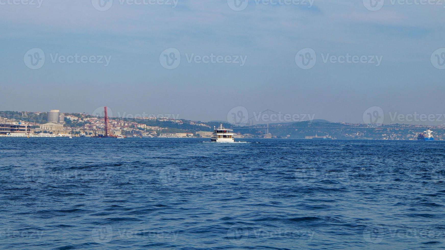 vistas da cidade de Istambul foto