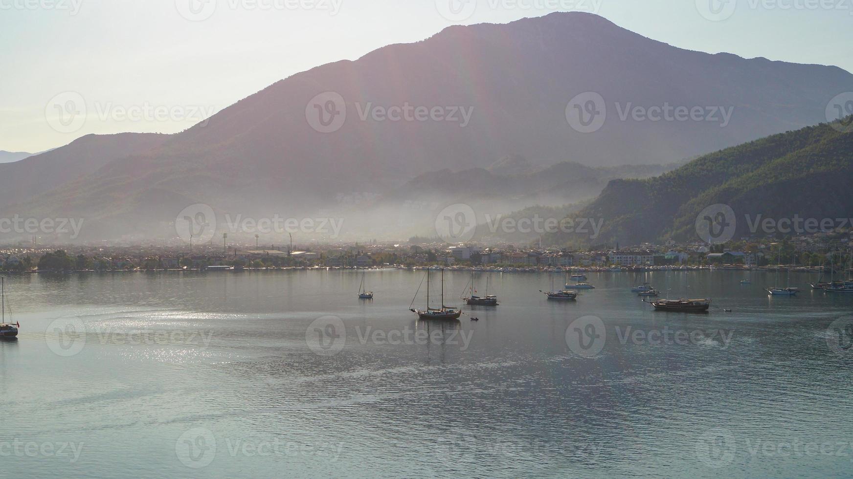 vistas matinais de Fethiye foto