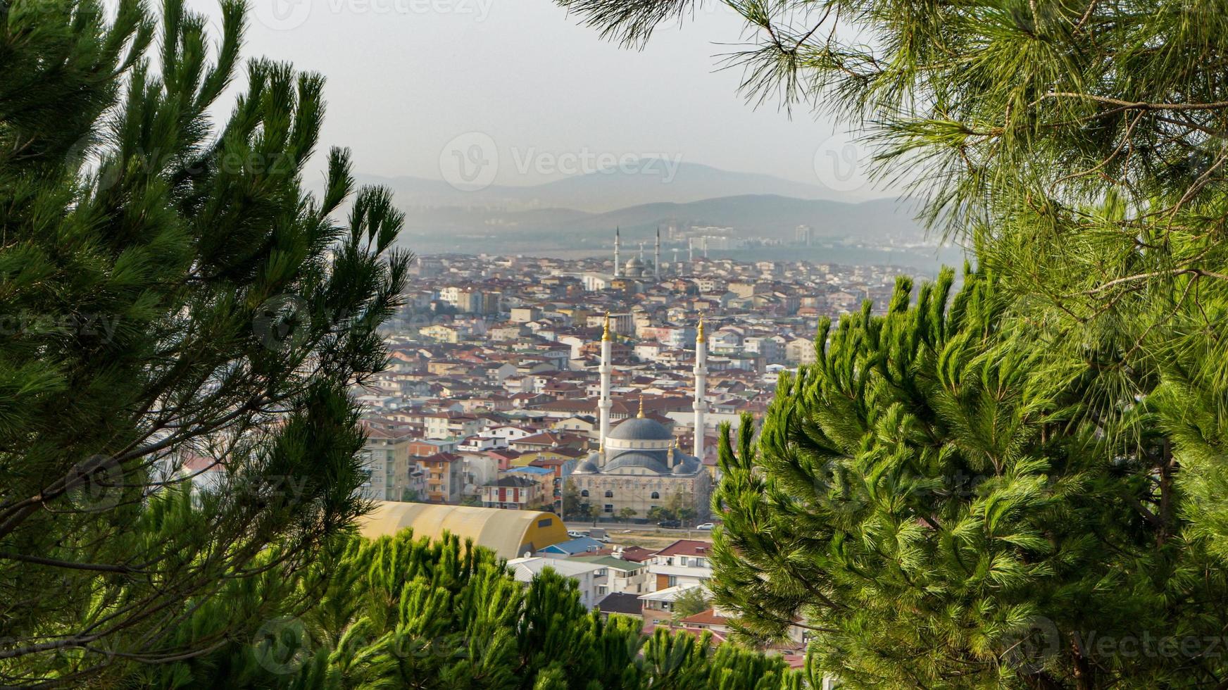 vistas da cidade de Gebze foto