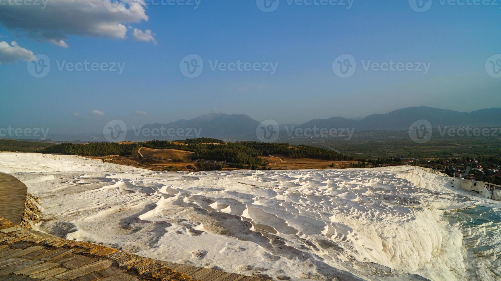 vistas de Pamukkale foto