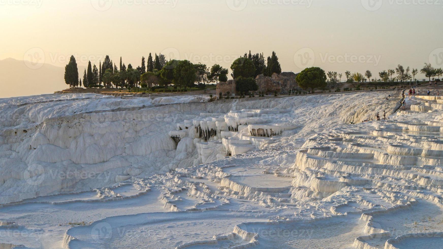 vistas de Pamukkale foto