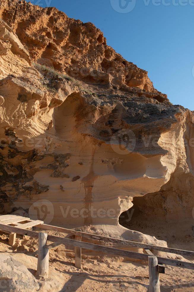 bela cala d en baster na ilha de formentera nas ilhas baleares na espanha foto