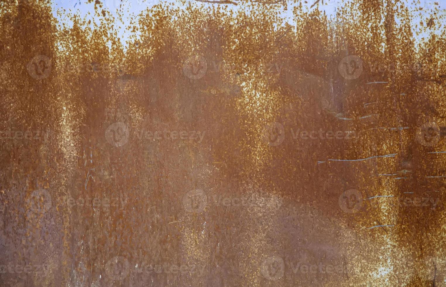 textura de ferrugem na parede de metal foto