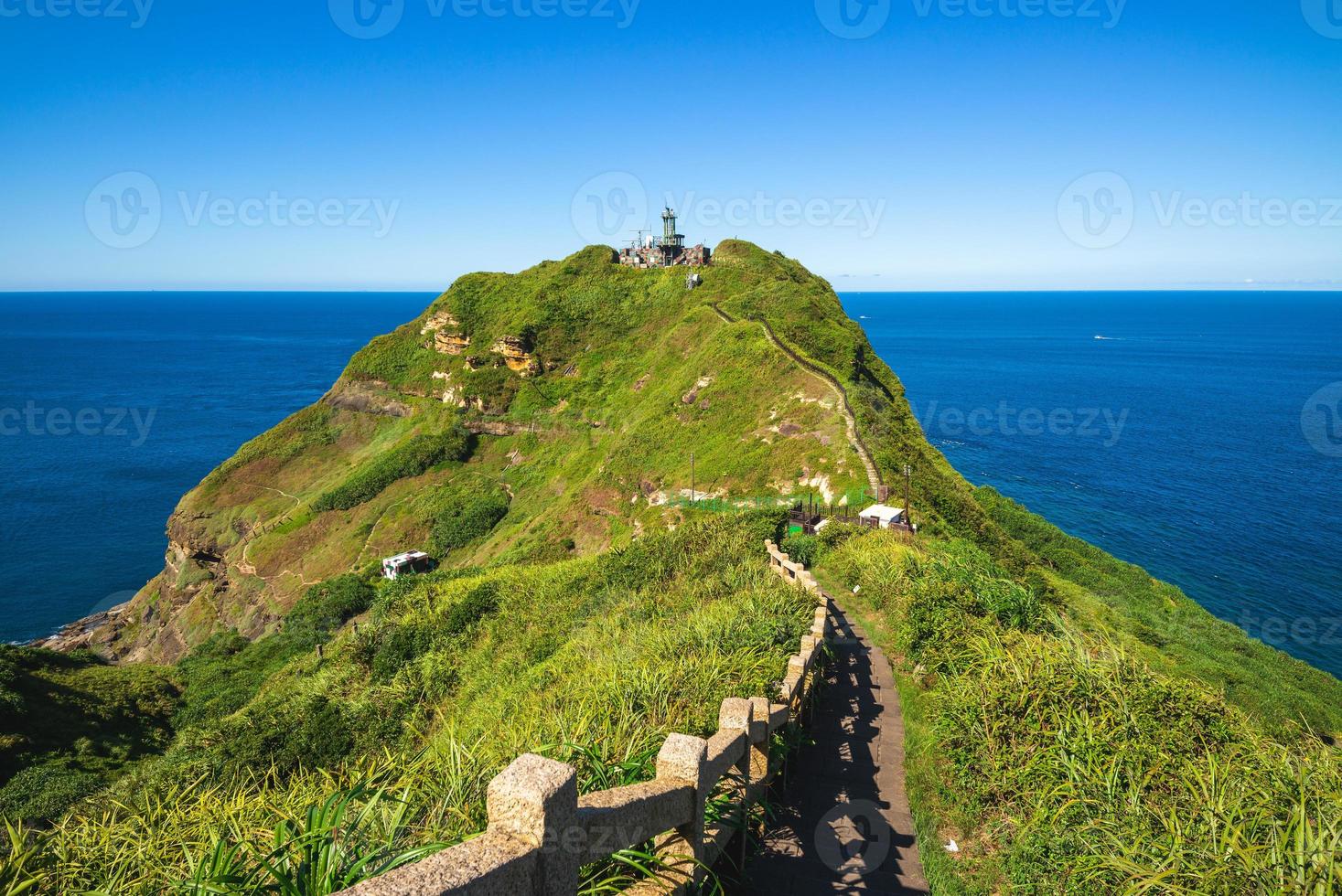 cenário de bitou cape na nova cidade de taipei, taiwan foto