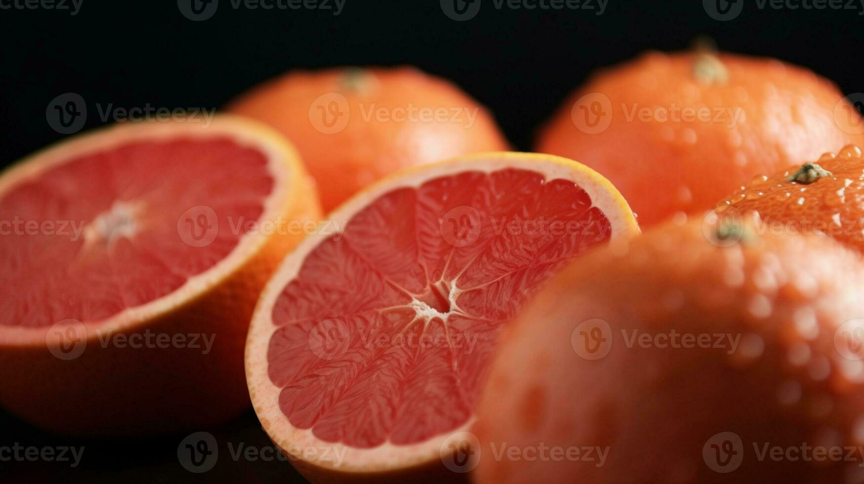 fresco Toranja Como uma fundo ai gerado foto