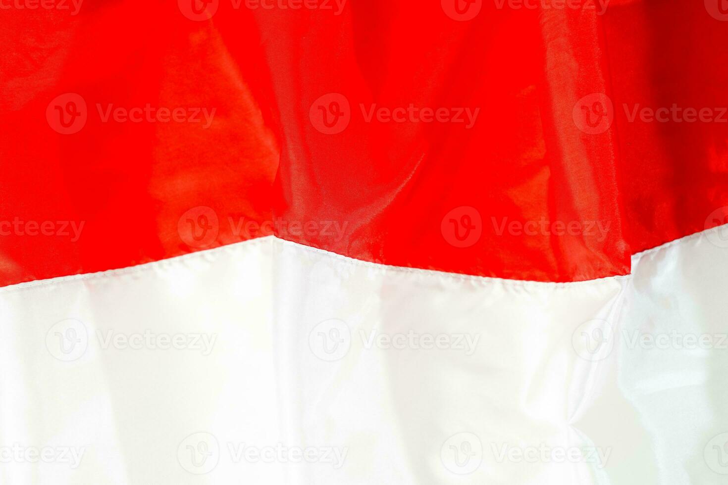 vermelho branco bandeira do Indonésia independência dia agosto 17, Eu amor Indonésia foto