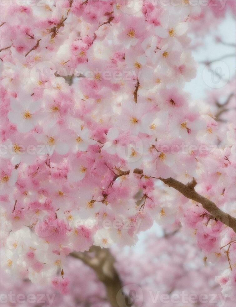 japonês cereja Flor arte padronizar ilustração foto