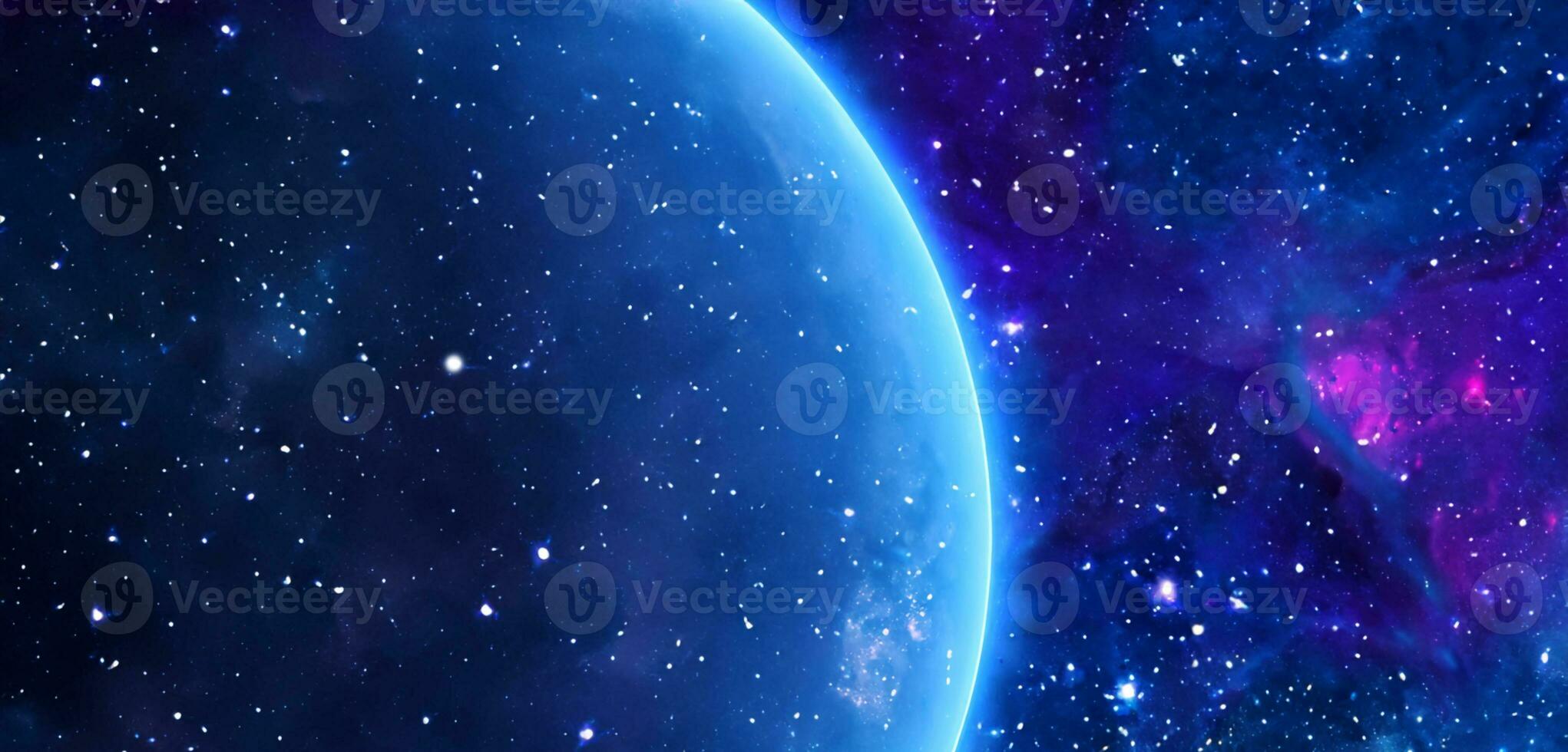 profundo espaço e galáxia estrelas dentro a universo estrelado nebulosa 3d ilustração foto