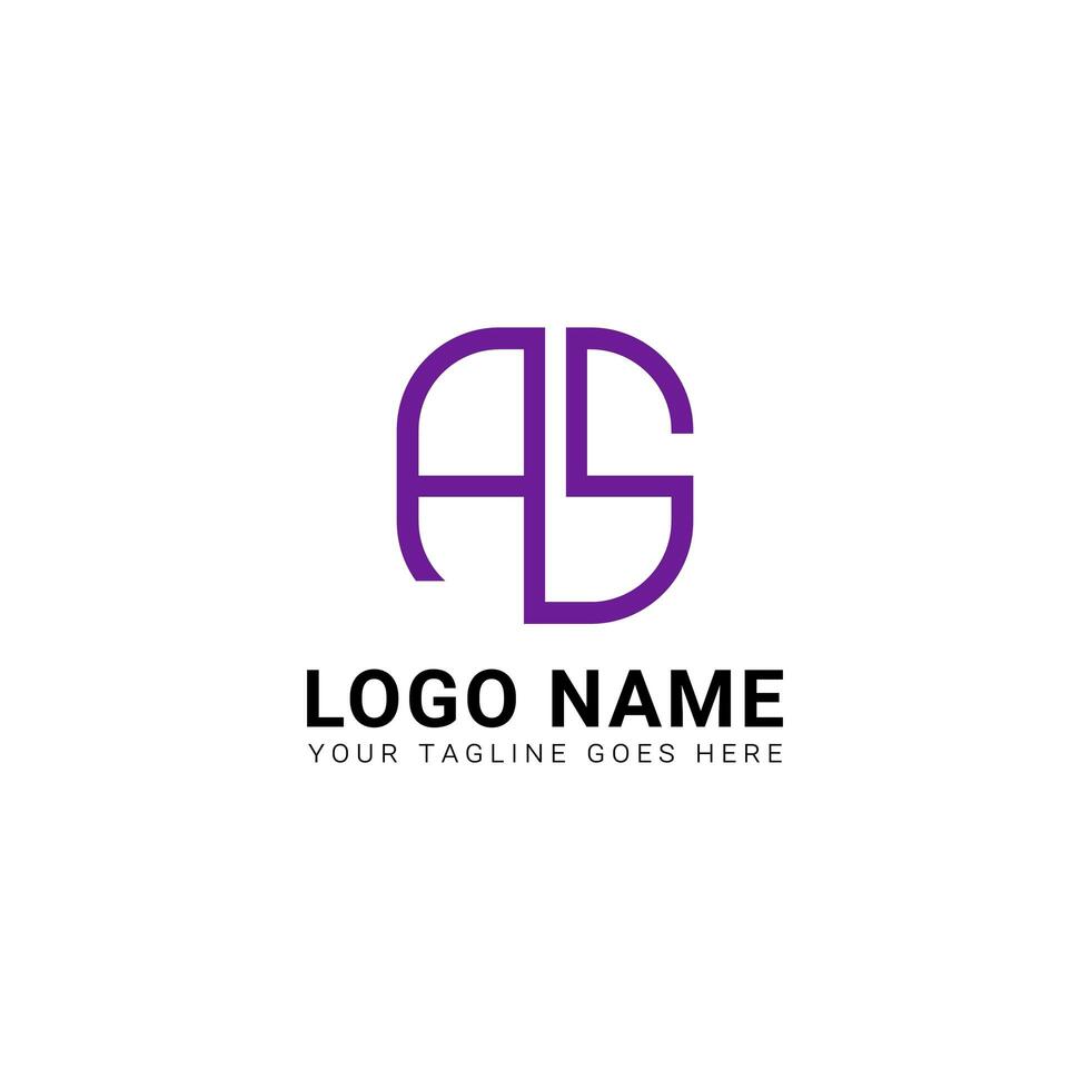 uma s monograma logotipo com arredondado forma.como moderno logotipo foto