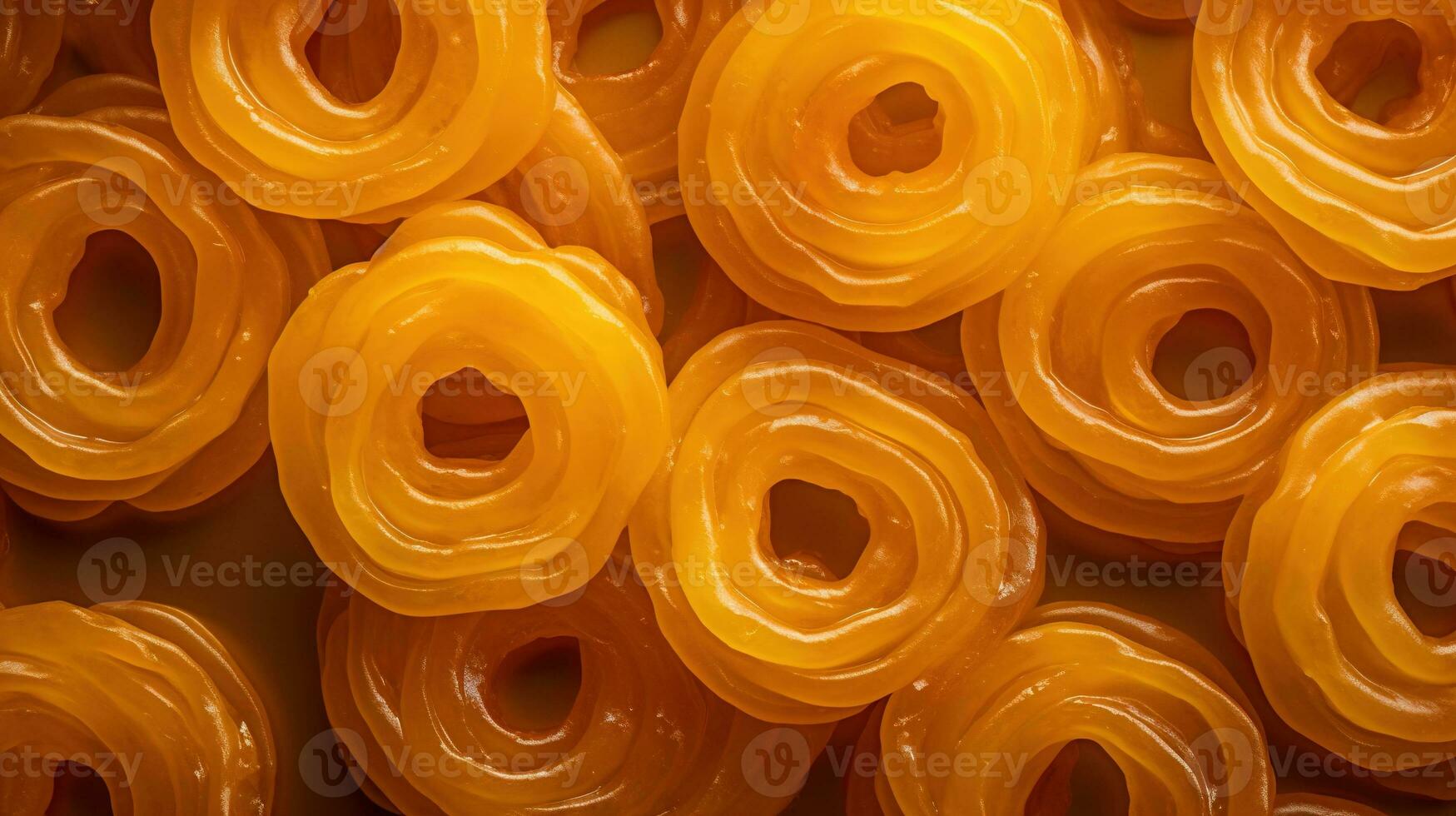 generativo ai, jalebi, imarti, imarati, paneer jalebi ou zulbia, indiano doce Comida. foto