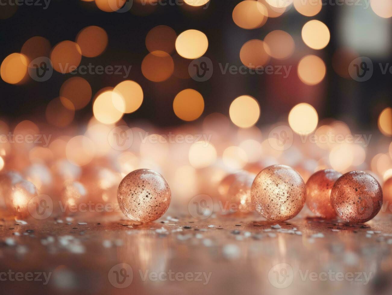 Natal composição com bokeh fundo e cópia de espaço ai generativo foto