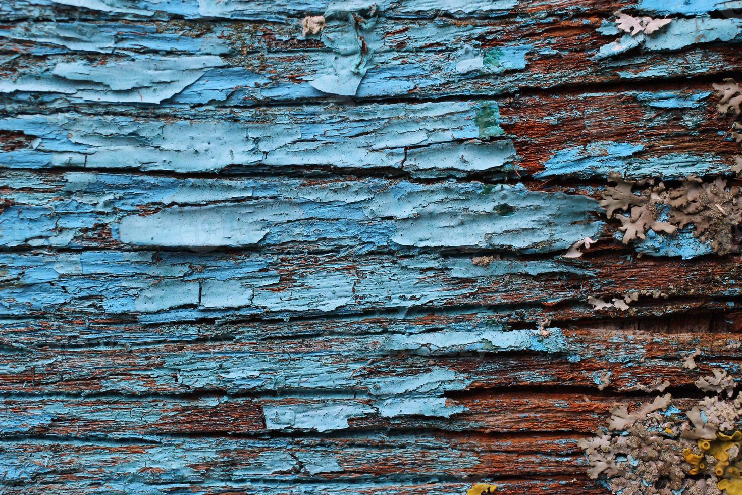 placa azul rachada como pano de fundo ou textura. foto