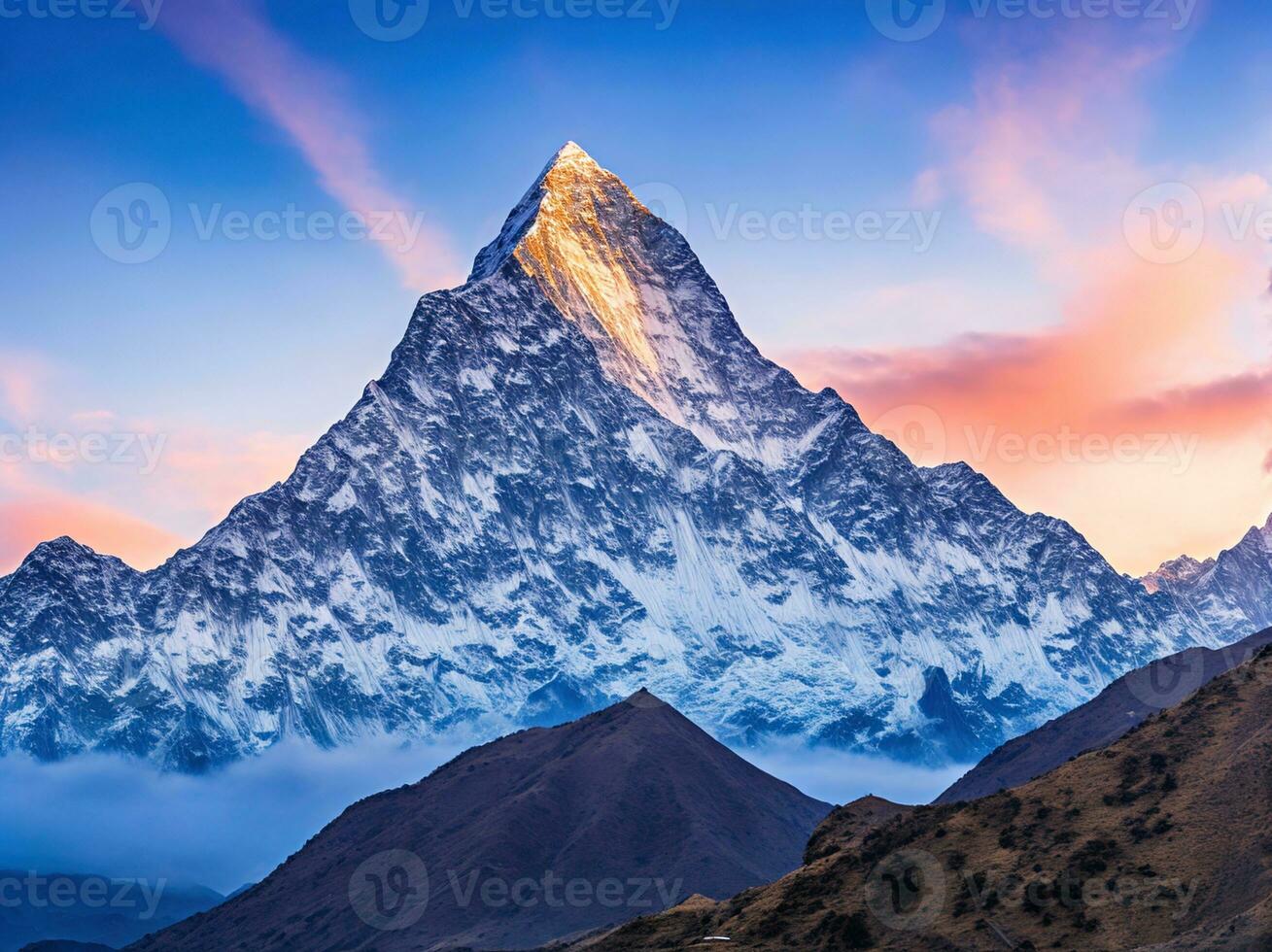 pico ama dablam montanha, Nepal himalaia foto