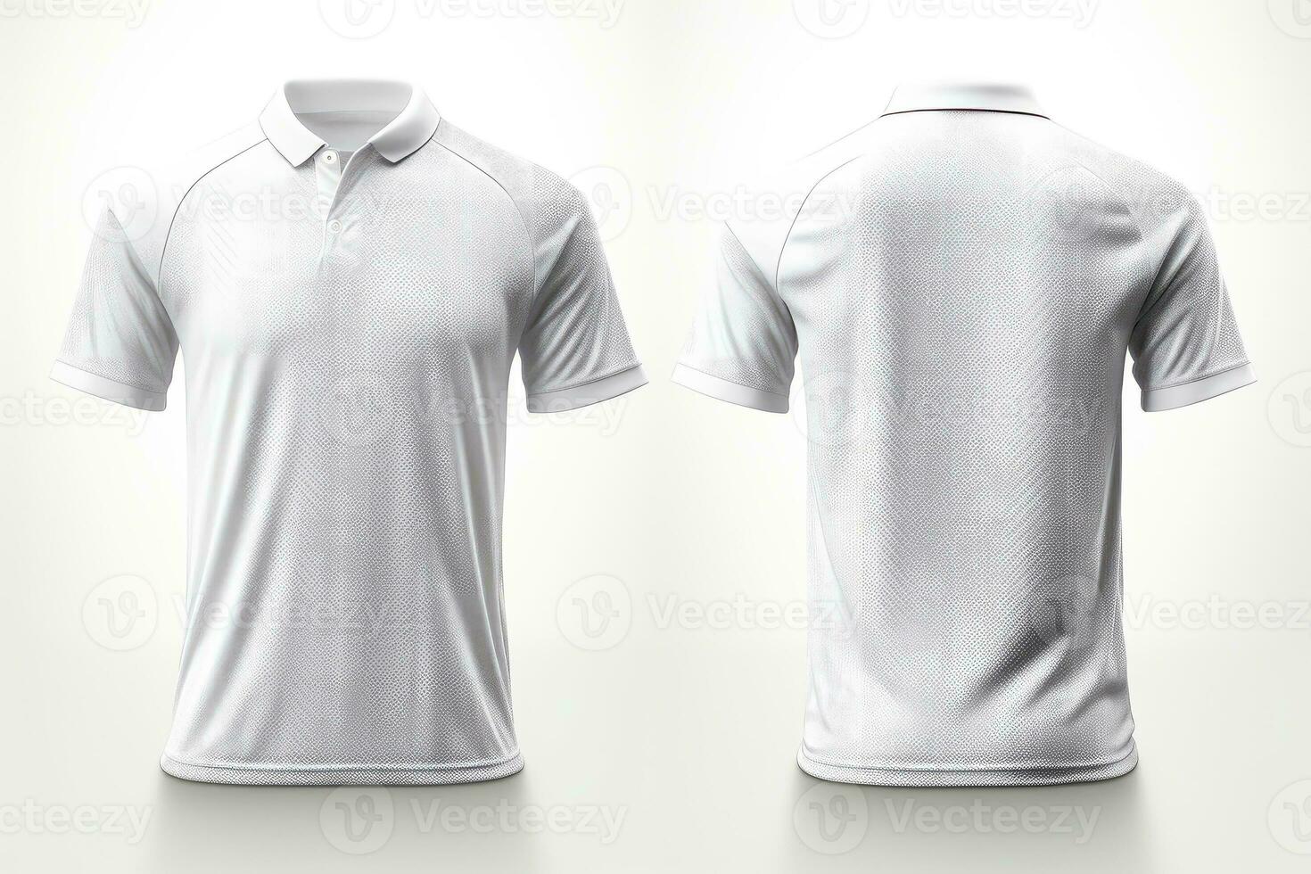 brincar Esportes futebol equipe uniformes branco camisa, generativo ai ilustração foto