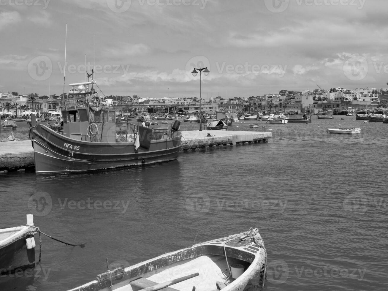 Malta ilha dentro a Mediterrâneo mar foto