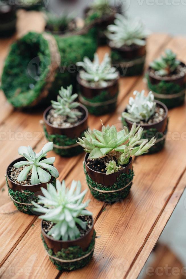 decoração de flores de casamento foto