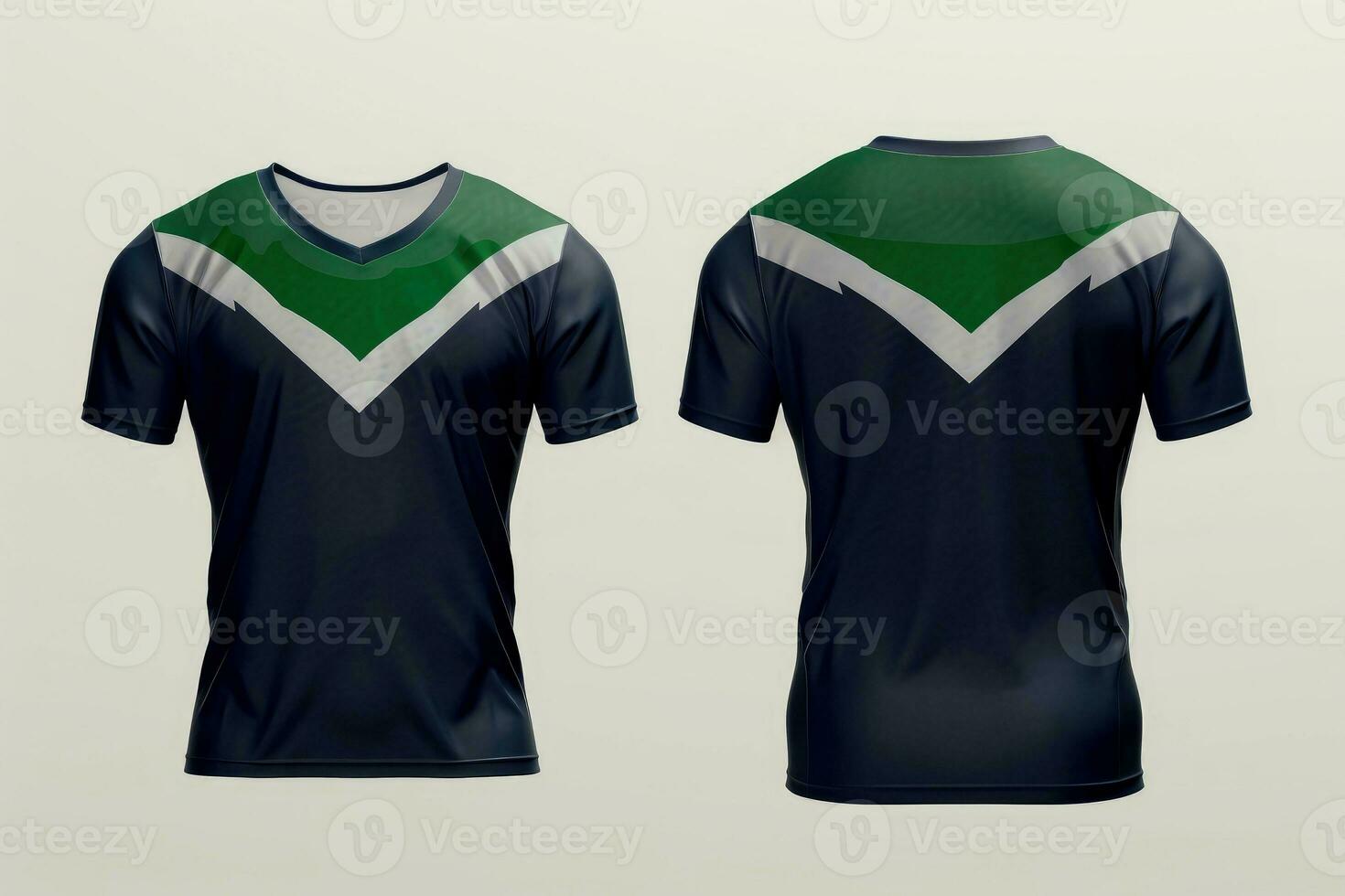 brincar Esportes futebol equipe uniformes Muitas cores camisa, generativo ai ilustração foto