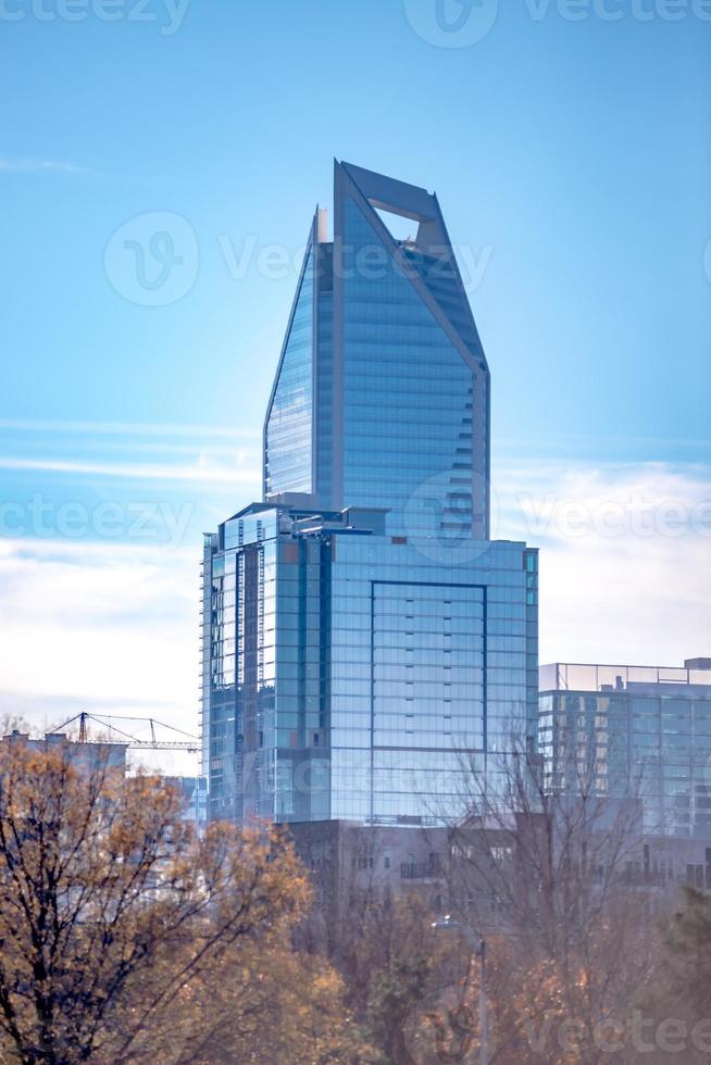 temporada de outono em charlotte north carolina foto