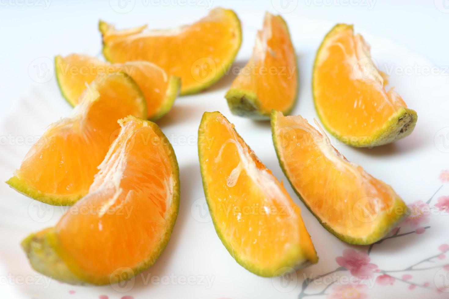caldo de tangerinas saboroso e saudável foto