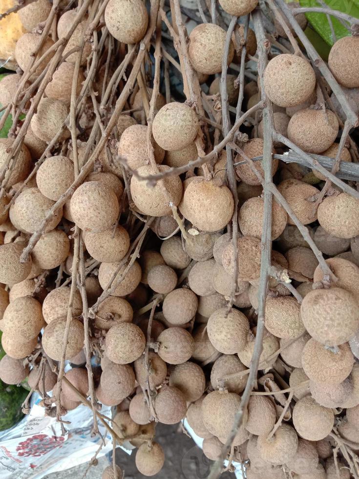 caldo de longan saboroso e saudável foto