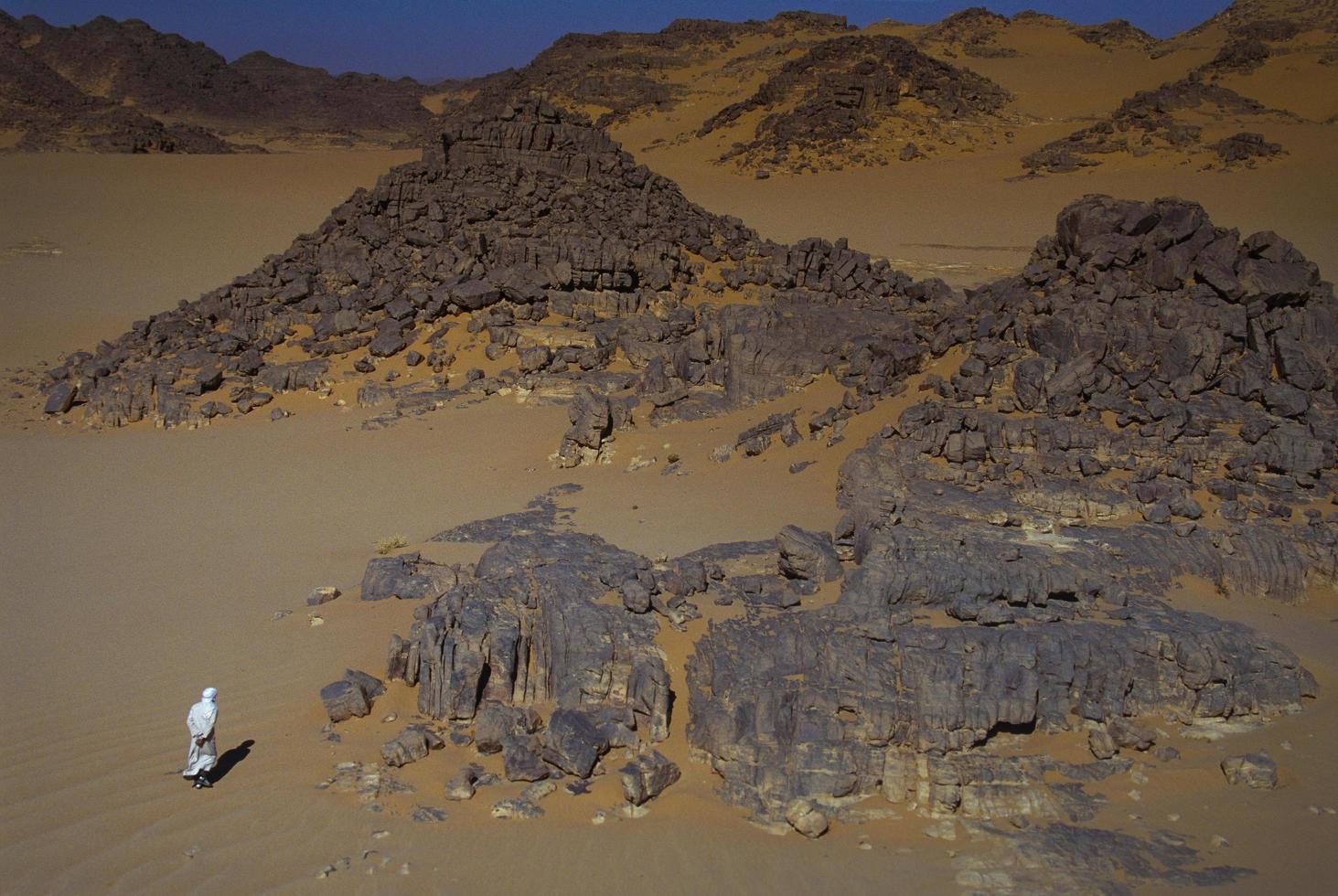 deserto de tassili n'ajjer, parque nacional, argélia - áfrica foto