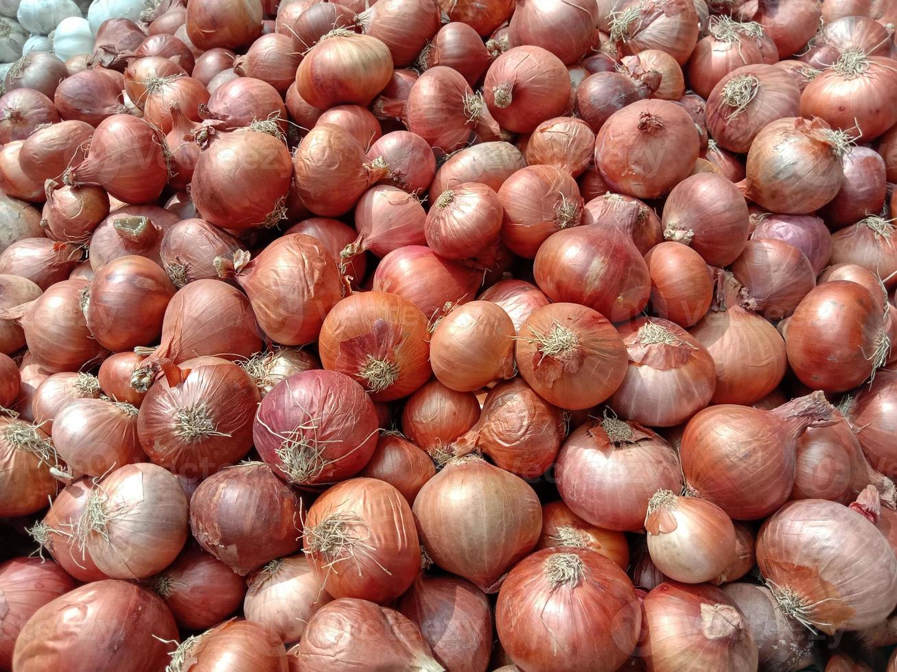 caldo de cebola saudável e picante foto