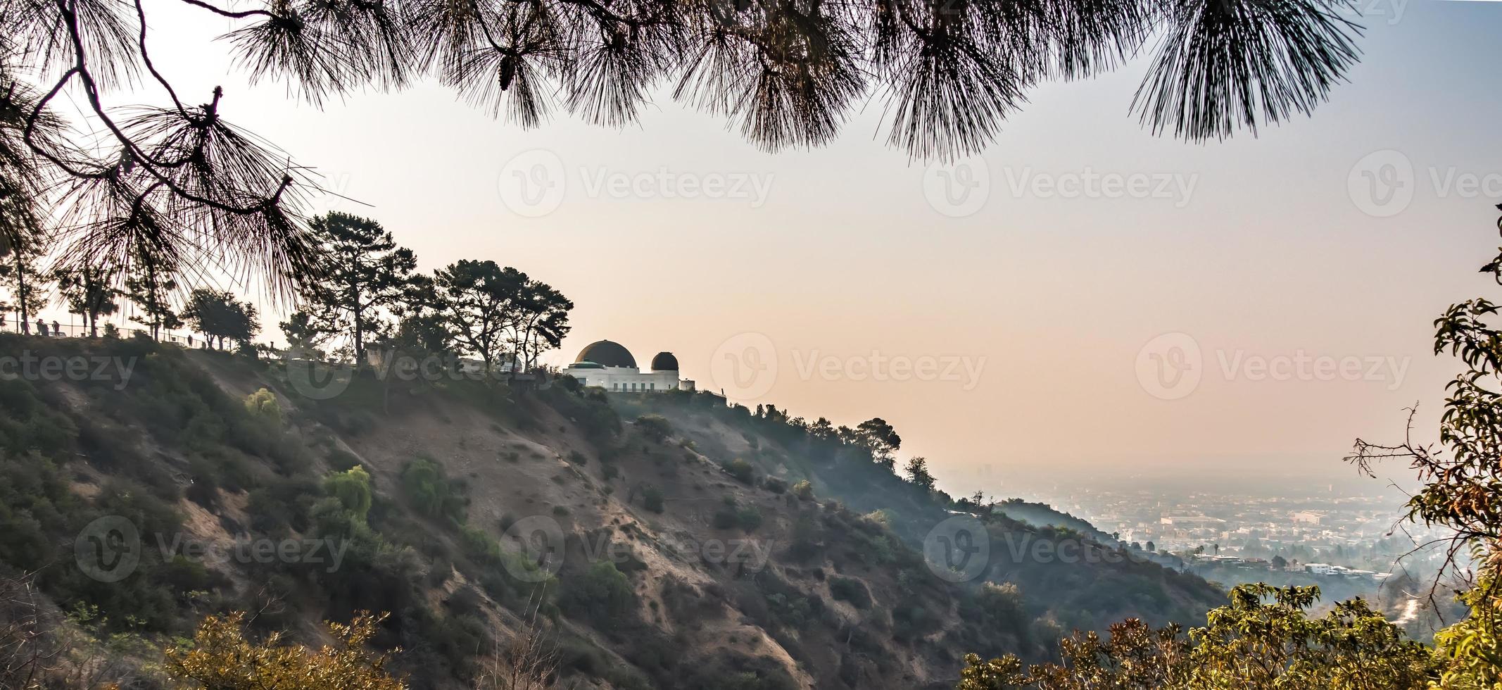 famoso observatório griffith em los angeles california foto