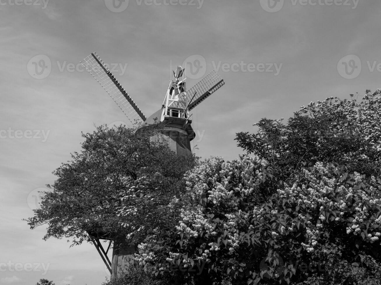 saudação Vila dentro Alemanha foto