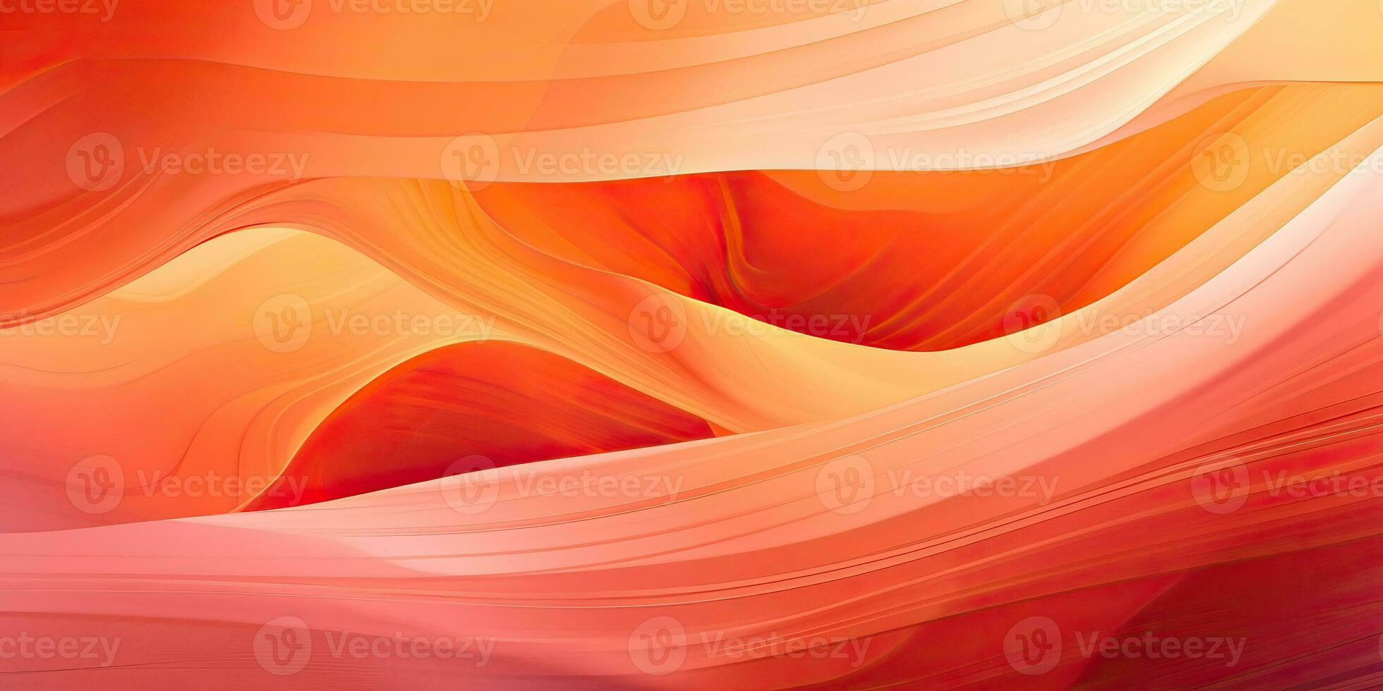 ai gerado. ai generativo. natureza ao ar livre amarelo laranja vermelho desfiladeiro arenito parede abstrato fundo. gráfico arte foto