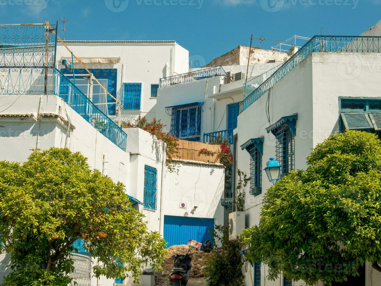 a cidade de tunis foto