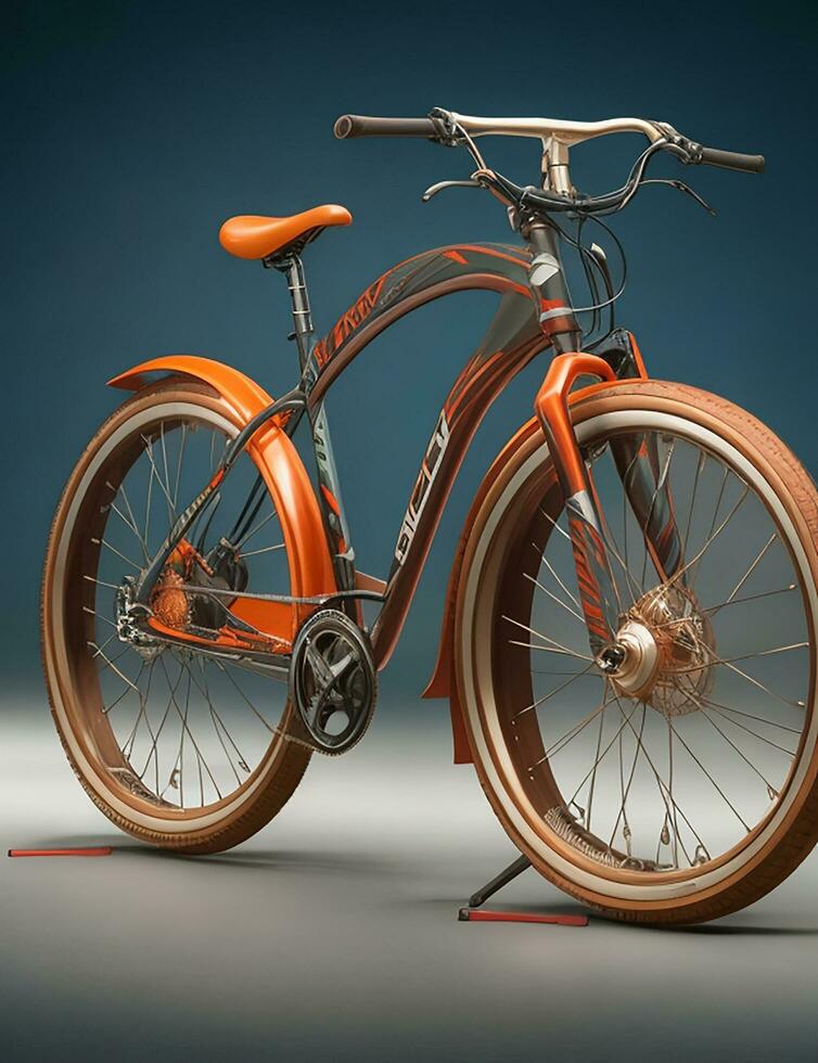 Novo atraente bicicleta jipe foto