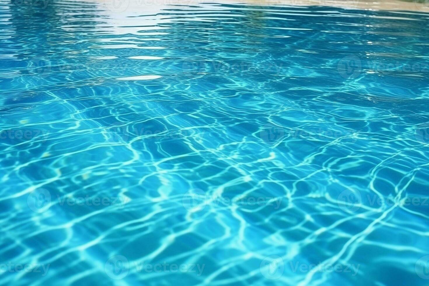 água superfície dentro natação piscina foto