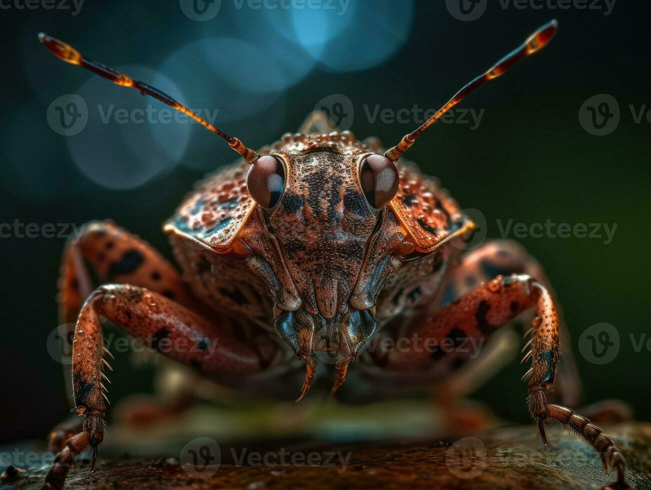 percevejo retrato criada com generativo ai tecnologia foto