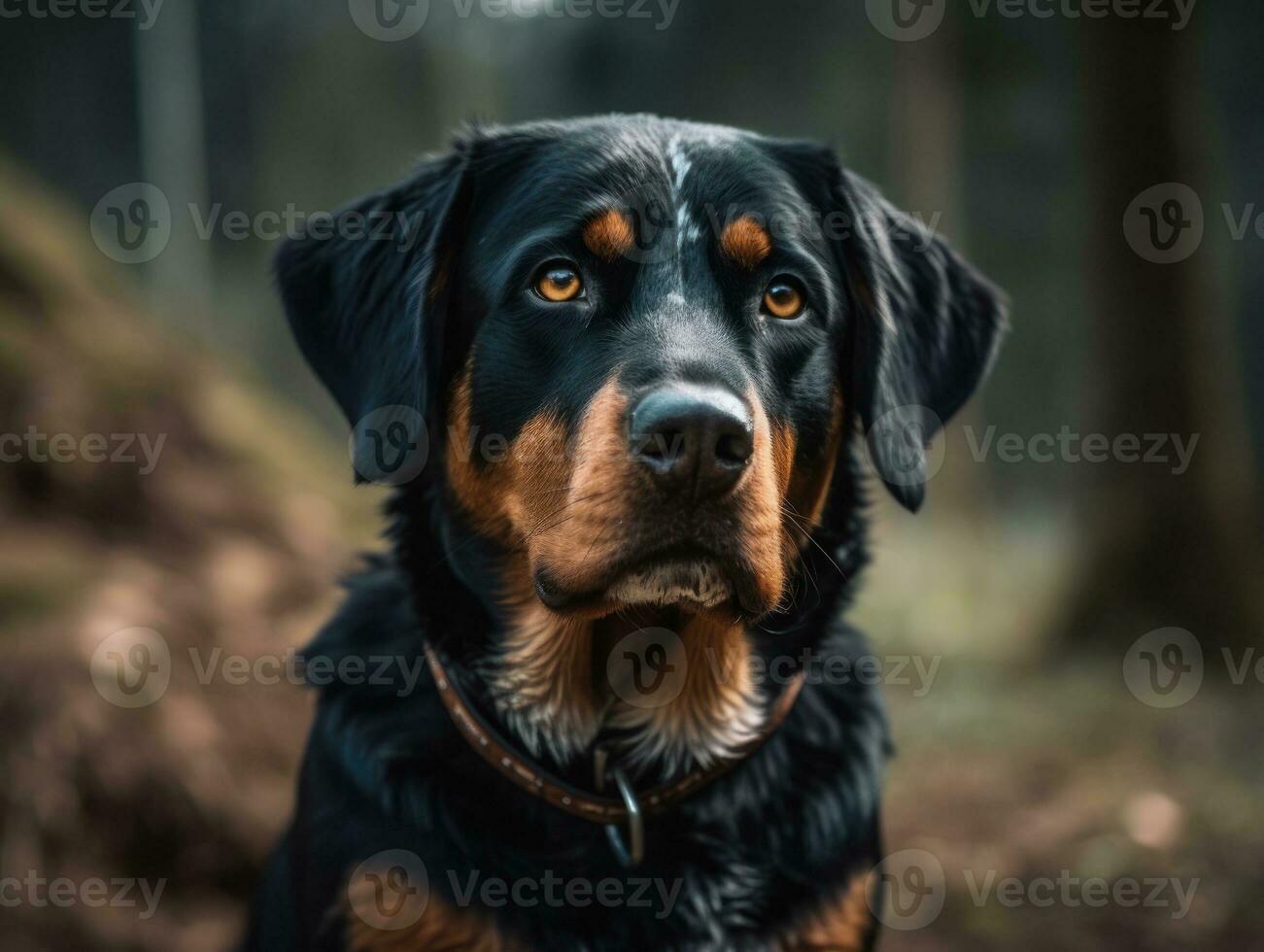 vendedor de apêndices Sennenhunde cachorro criada com generativo ai tecnologia foto