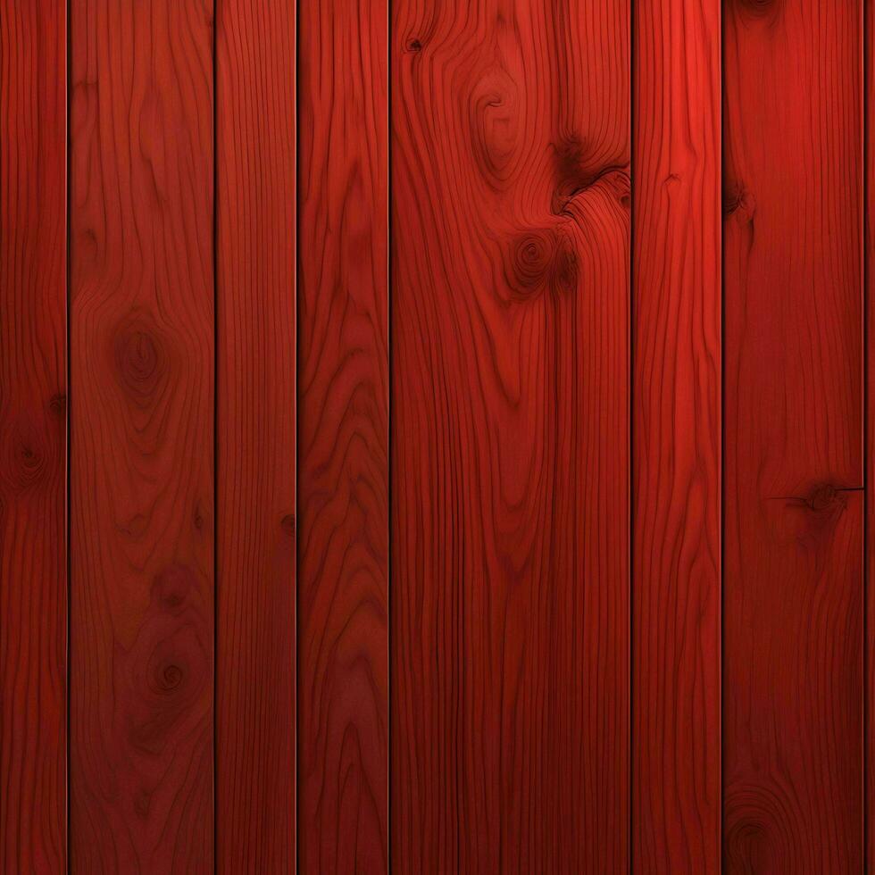 vermelho de madeira fundo realista textura ai gerado foto