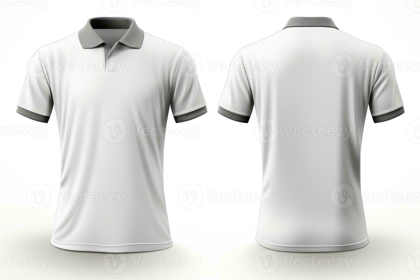 brincar Esportes futebol equipe uniformes branco camisa, generativo ai ilustração foto