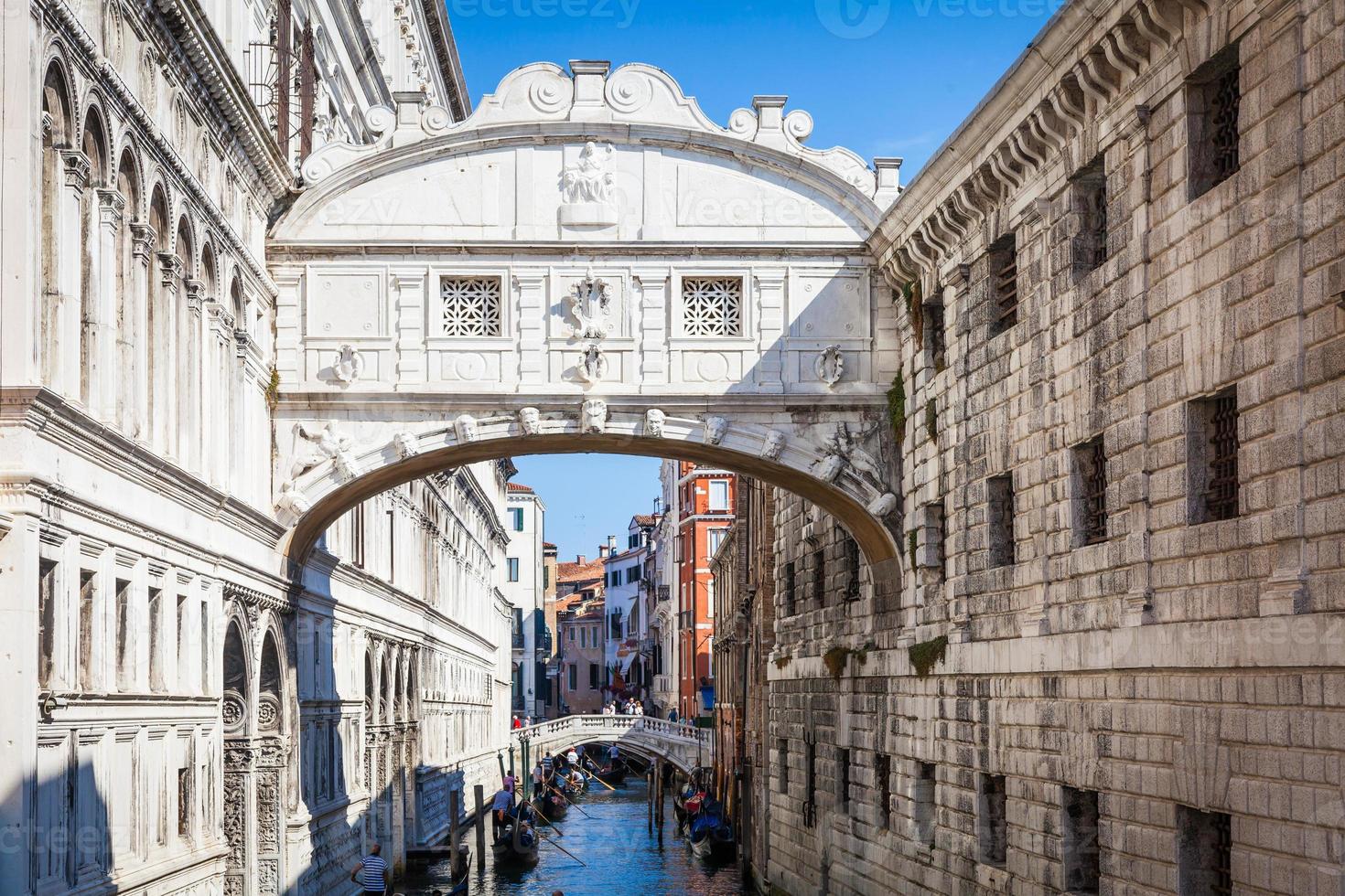 veneza, itália ponte dos suspiros foto