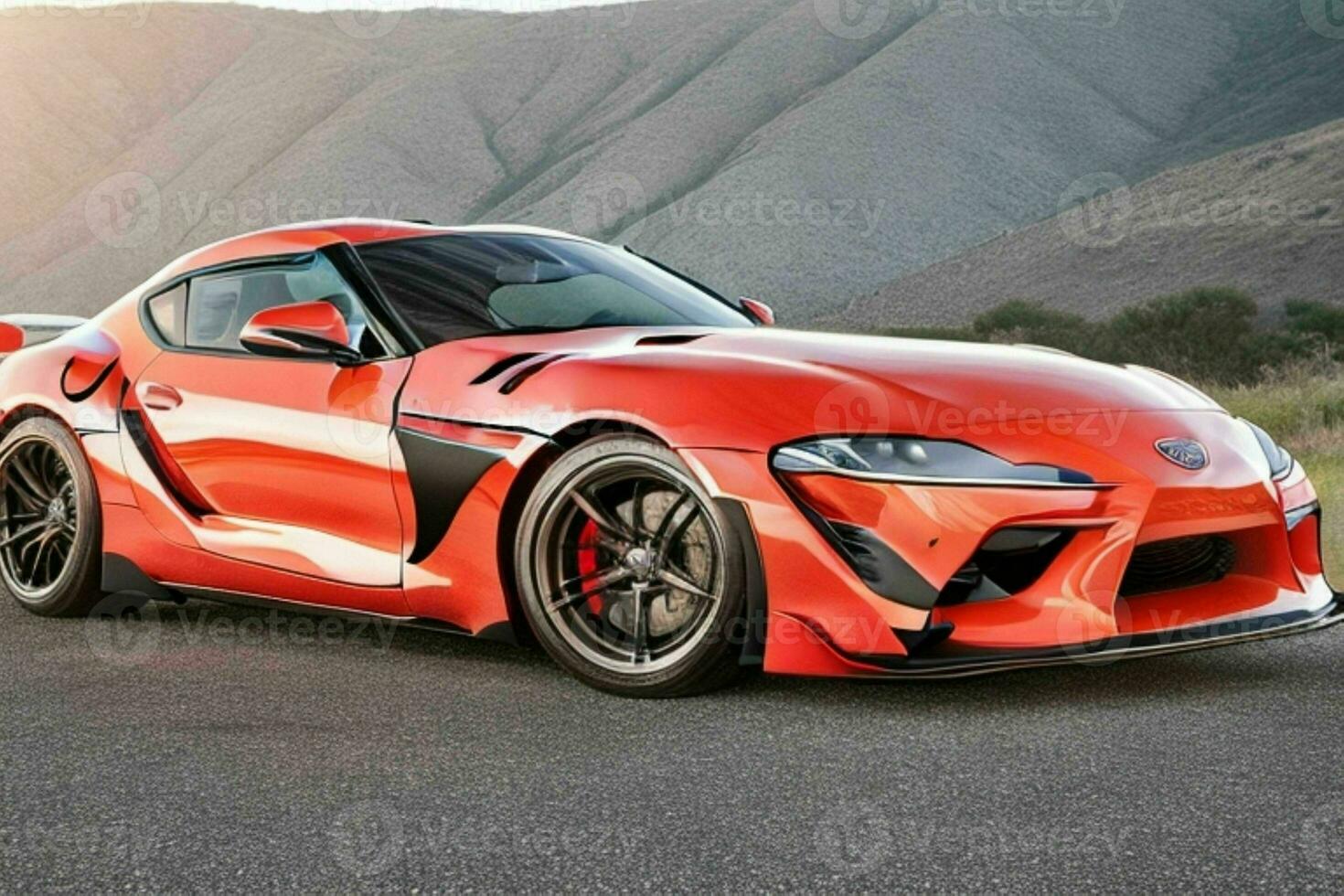 esporte carro Toyota supra jdm. generativo ai pró foto