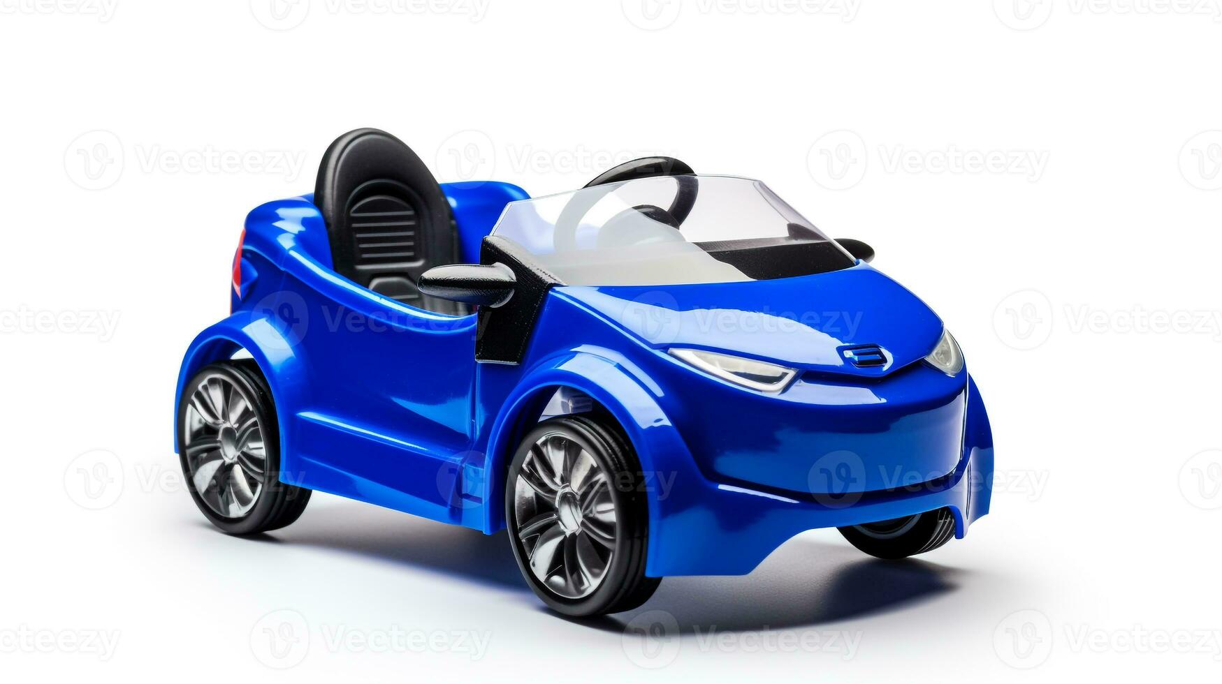 exibindo uma 3d miniatura elétrico carro. generativo ai foto