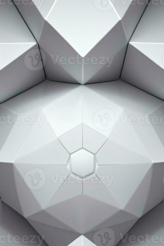 branco geometria textura 3d moderno fundo foto