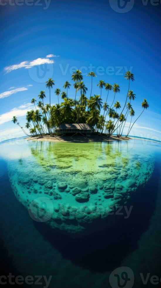 trópico Maldivas ilha aéreo pacífico panorama liberdade cena lindo natureza papel de parede foto