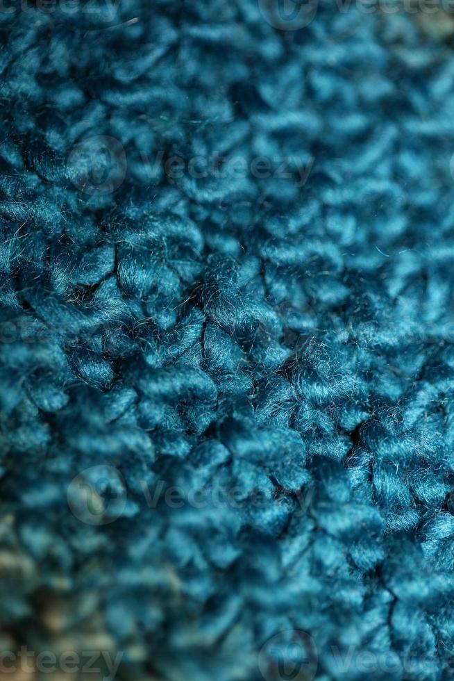 lenço colorido de inverno feito à mão com lã de alpacas close-up foto