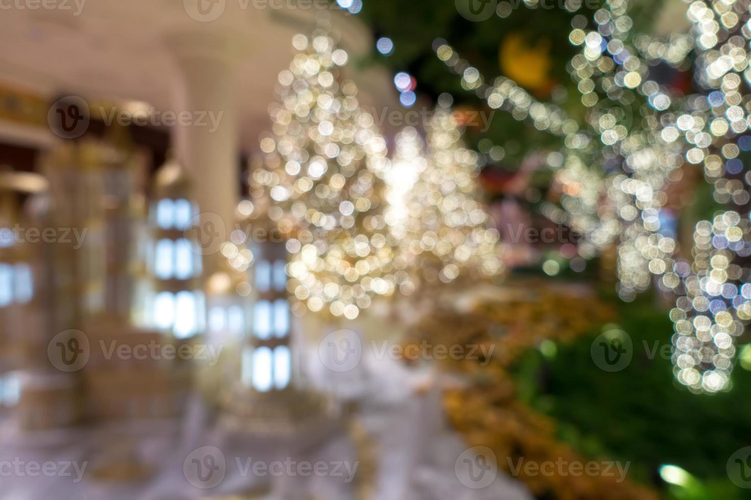 decorações abstratas de natal prontas para o feriado foto