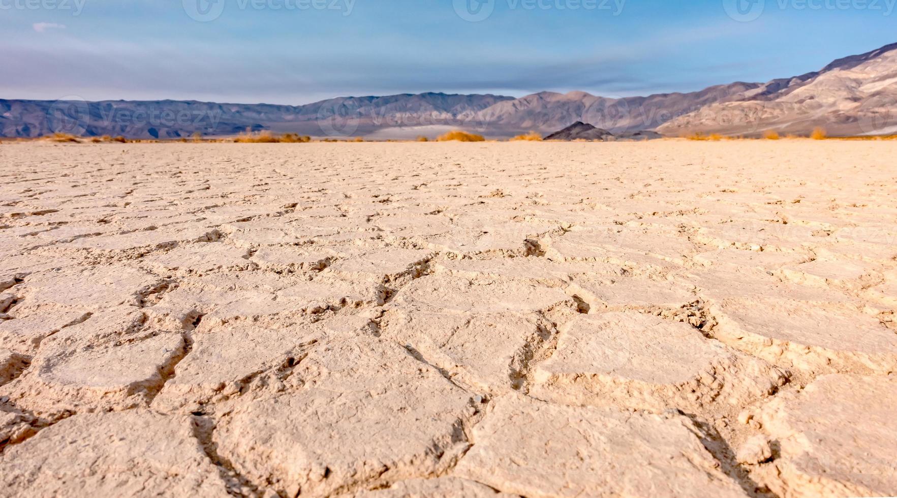 parque nacional do vale da morte em dia ensolarado foto